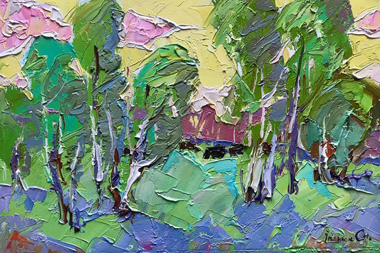 Oil painting Spring Decorations Ivanyuk Alex