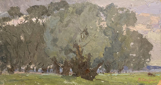 Oil painting Old Willow Viktor Sevastiyanov
