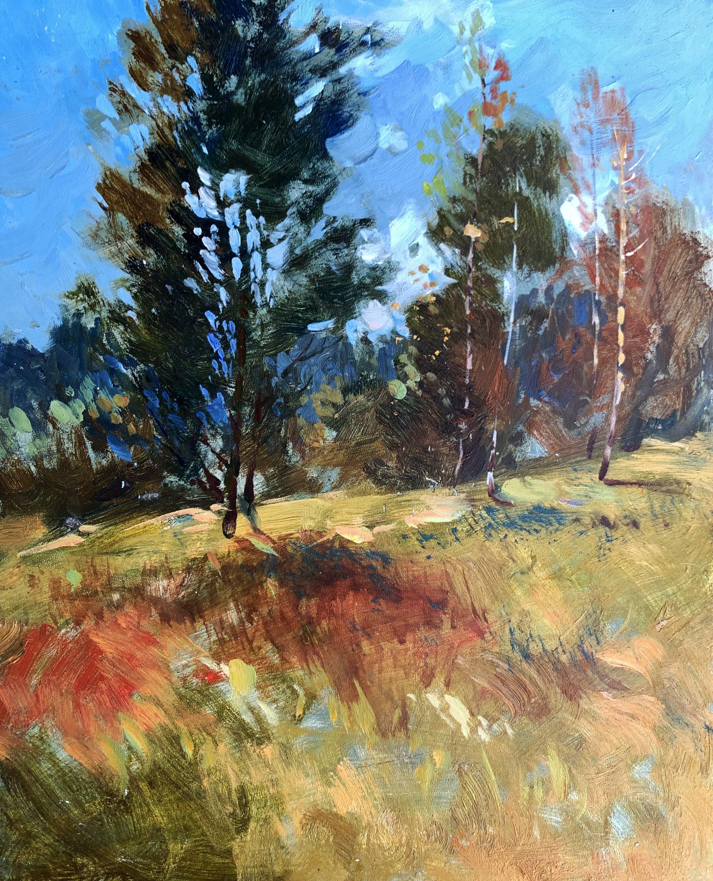 OIl painting Beginning of autumn Yuriy Suprunchuk