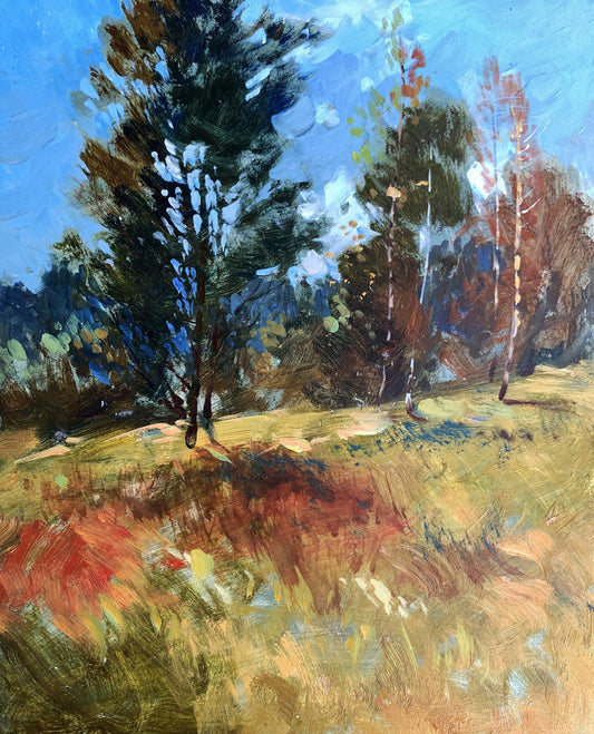 OIl painting Beginning of autumn Yuriy Suprunchuk