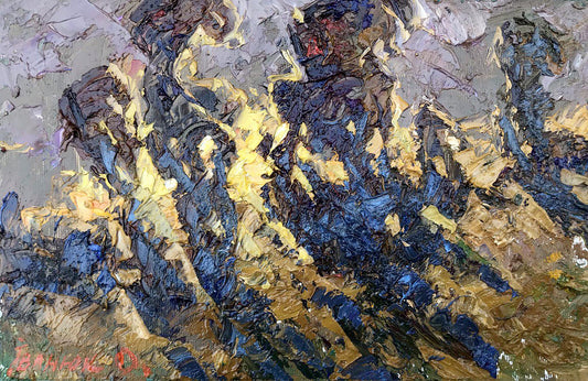 Oil painting A warm night Kalenyuk Alex