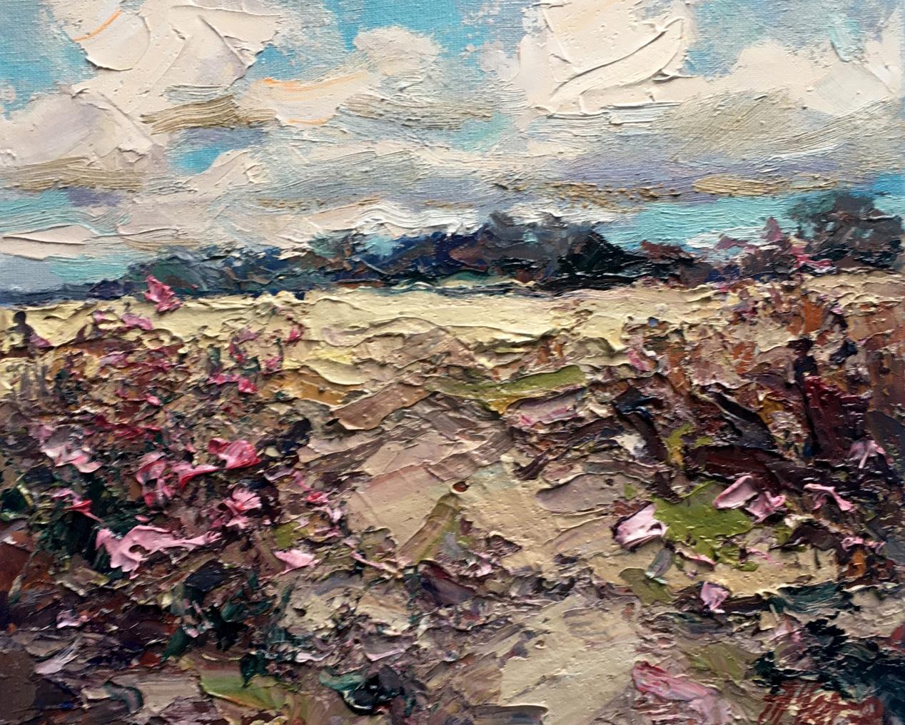 Oil painting The end of the summer Alexander Nikolaevich Cherednichenko