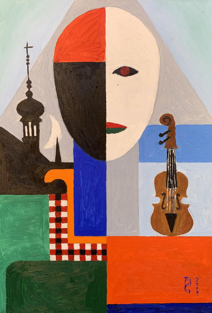 Oil painting Human interpretations Oleksandr Gukalov