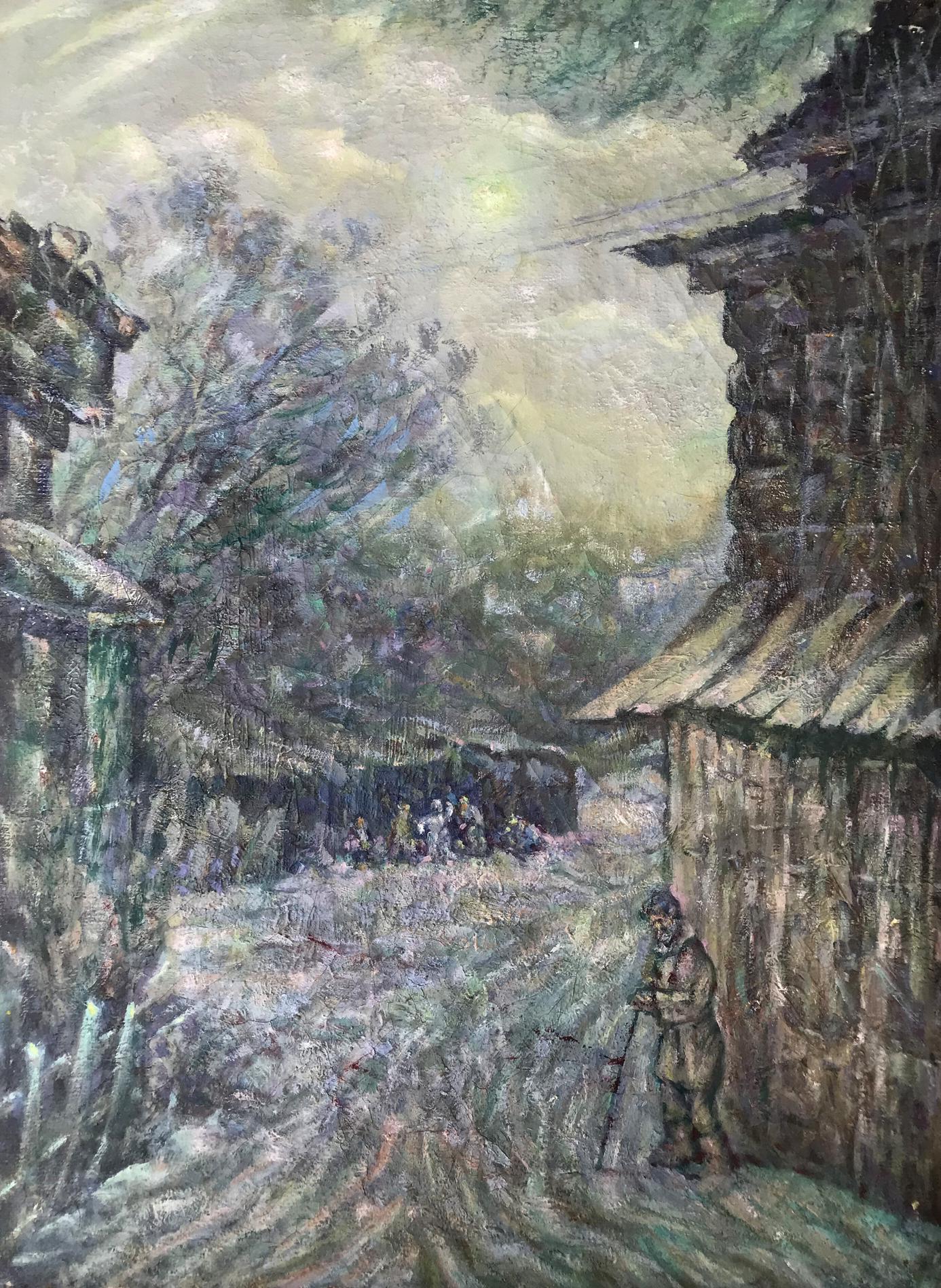 Oil painting Where did my youth go Shapoval Ivan Leontyevich