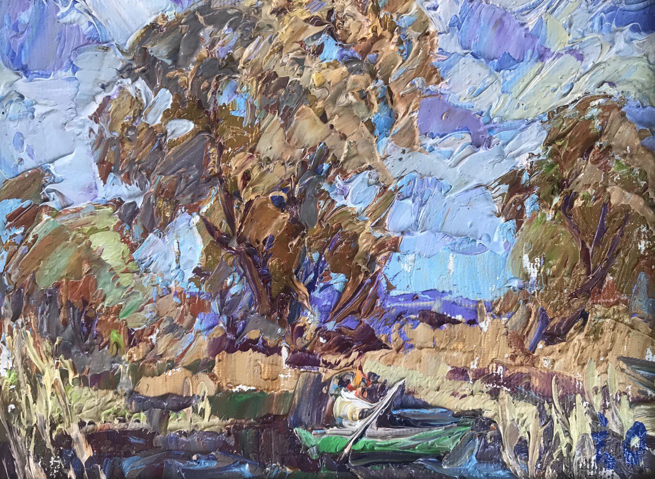 Oil painting Autumn Ivanyuk Alex