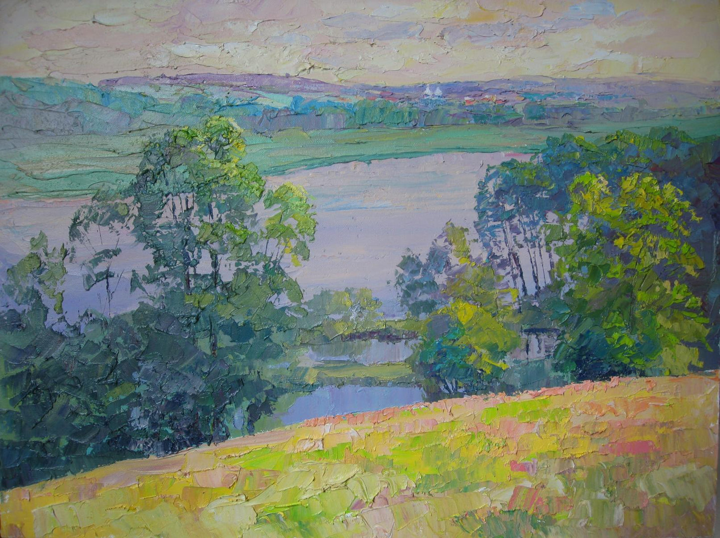 Oil painting Motherland Serdyuk Boris Petrovich