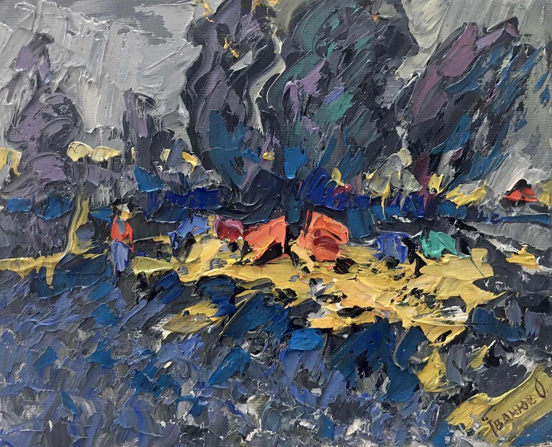 Oil painting Autumn wind Ivanyuk Alex