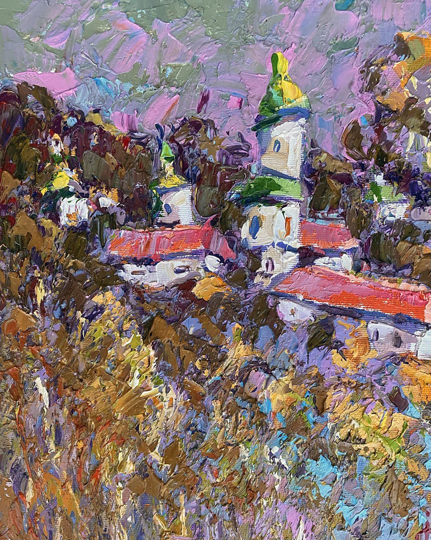 Oil painting Evening