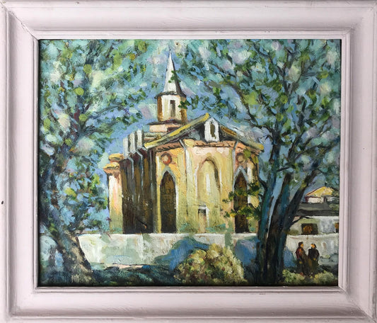 Oil painting Church in Sumy Shapoval Ivan Leontyevich