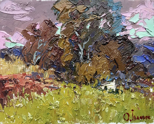 Oil painting Before the rain Ivanyuk Alex