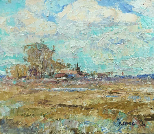 Oil painting Spring Ivanyuk Alex
