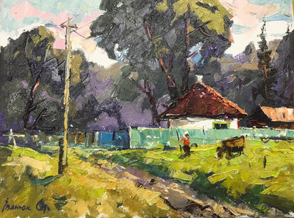 Oil painting morning freshness Ivanyuk Alex