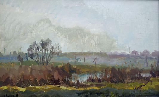Oil painting Rainy day Mazur Maksym Volodymyrovych