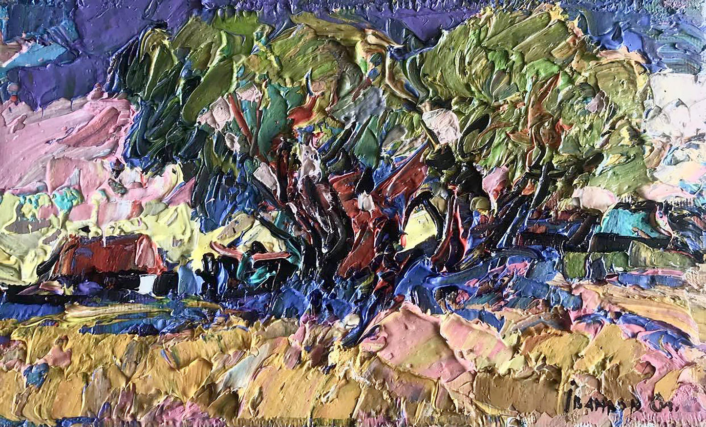 Oil painting Warm wind Ivanyuk Alex