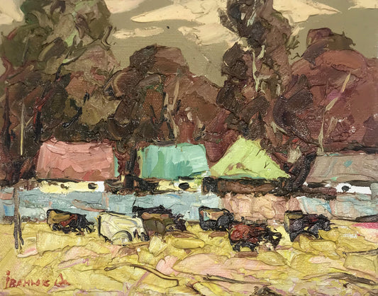Oil painting Herd Ivanyuk Alex