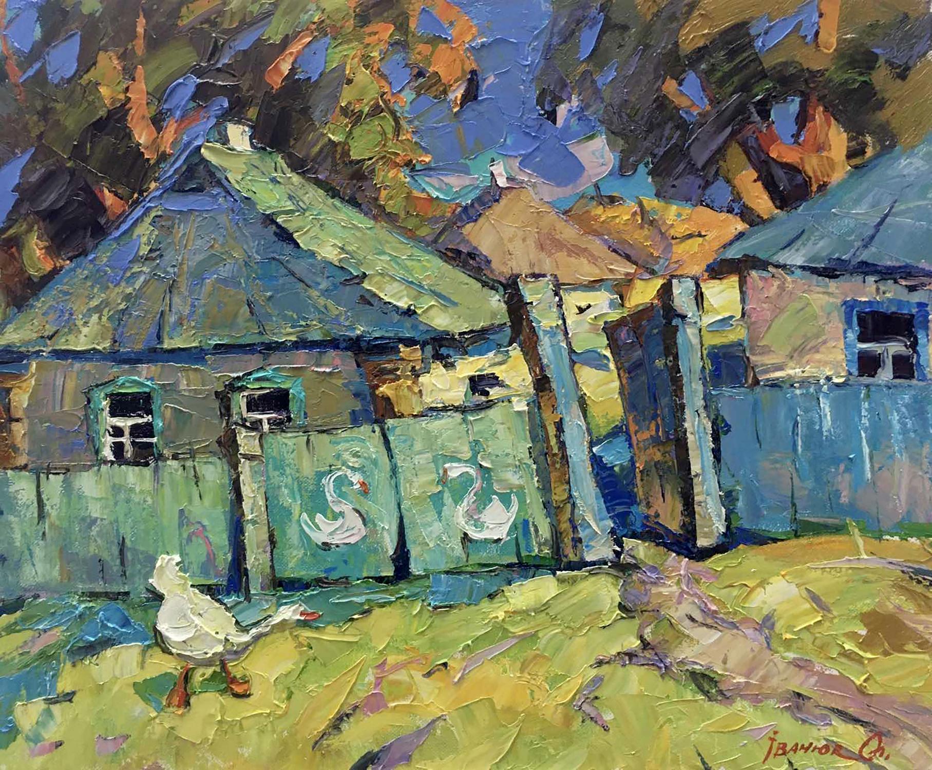 Oil painting Rustic comfort Ivanyuk Alex