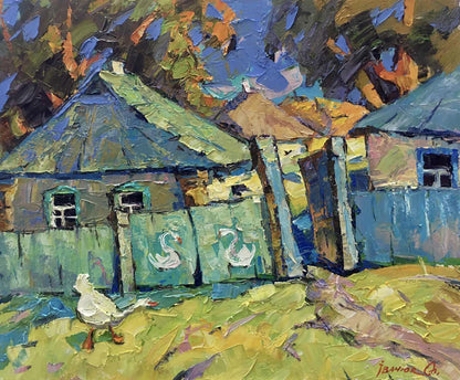 Oil painting Rustic comfort Ivanyuk Alex