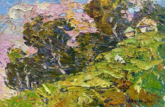 Oil painting Summer breeze Alex Ivanyuk