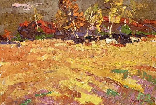 Oil painting Fields of gold Ivanyuk Alex