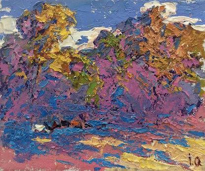 Oil painting Autumn colors Ivanyuk Alex