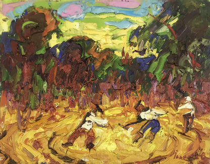 Oil painting Stubble Ivanyuk Alex