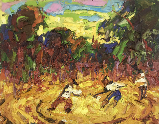 Oil painting Stubble Ivanyuk Alex