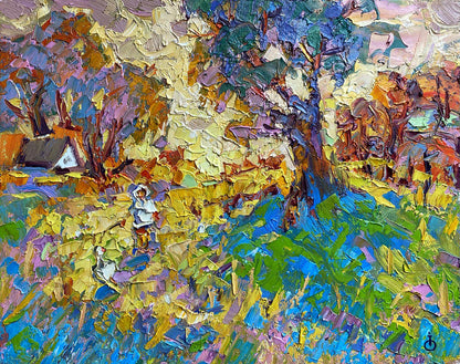 Oil Painting Nature Landscape 