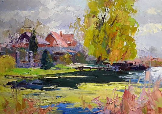 Oil painting May Serdyuk Boris Petrovich