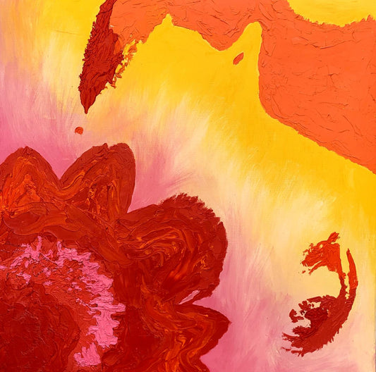 Oil painting Radiance of warmth Oleksandr Gukalov