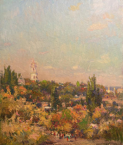 Oil painting Native Kyiv Unknown artist