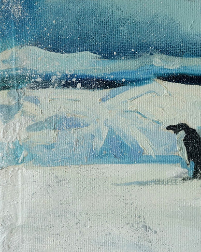 Oil painting On a walk Varvarov Anatoly Viktorovich