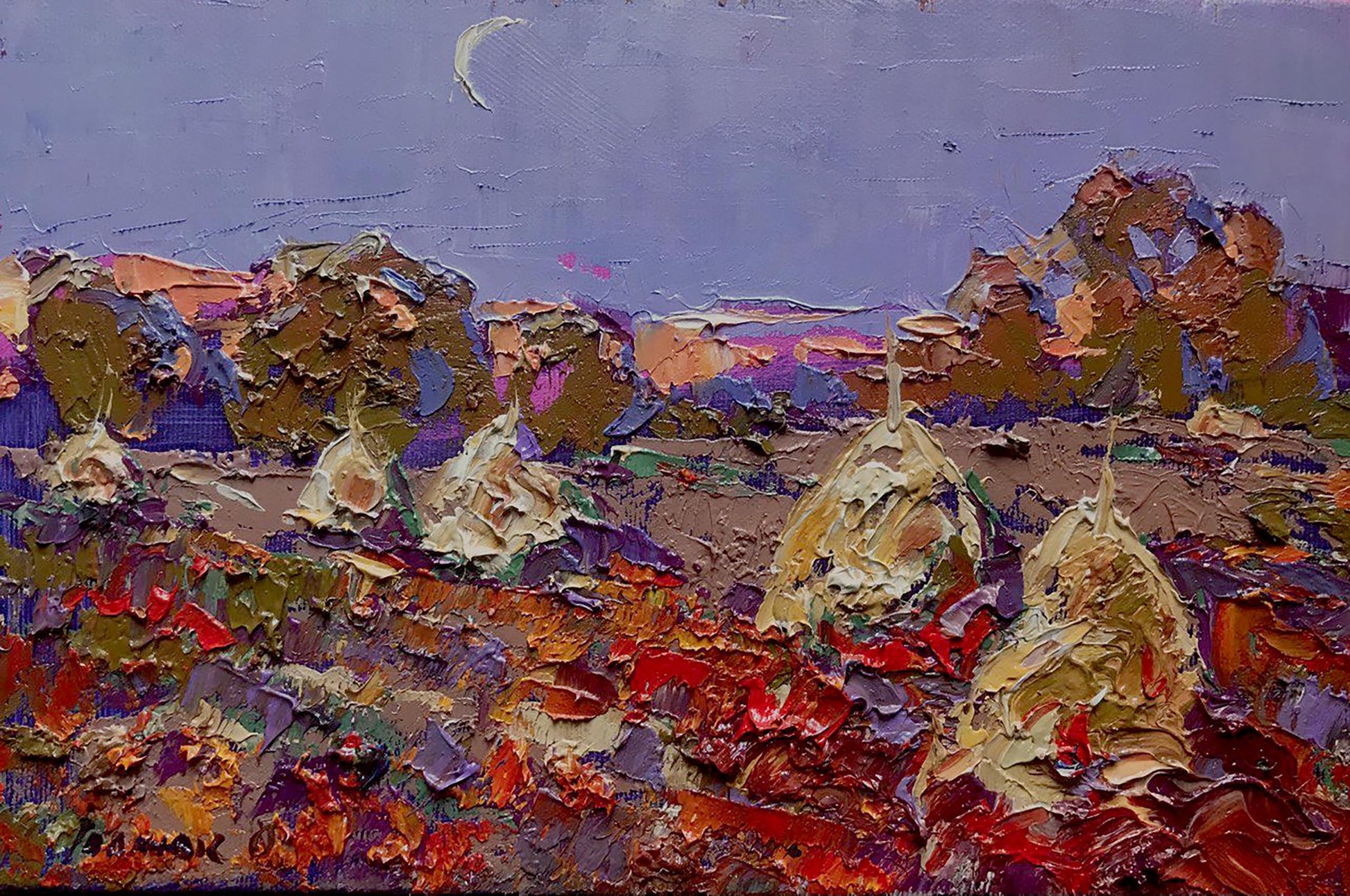 Oil painting Silence Ivanyuk Alex