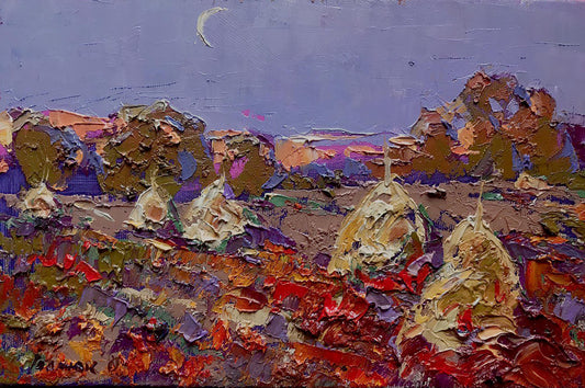 Oil painting Silence Ivanyuk Alex