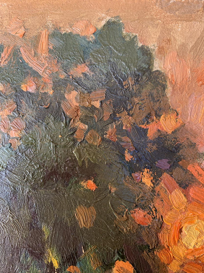 Oil painting Last ray Batrakov Vladimir Grigorievich