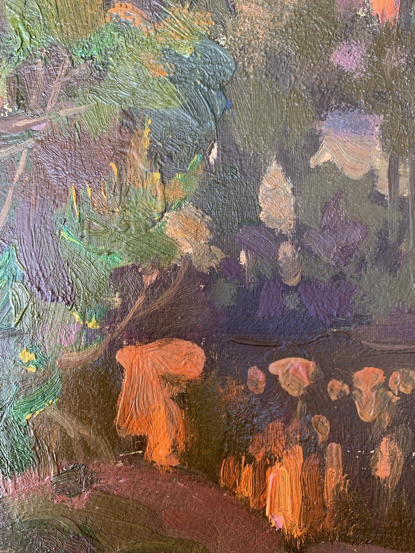 Oil painting Last ray Batrakov Vladimir Grigorievich