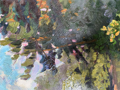 Oil painting On midday Batrakov Vladimir Grigorievich