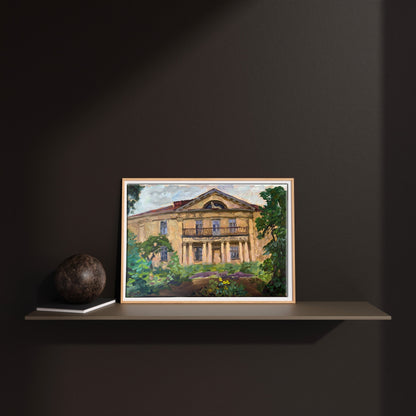 Oil painting Lviv Palace Batrakov Vladimir Grigorievich