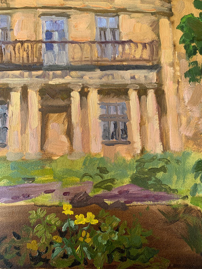 Oil painting Lviv Palace Batrakov Vladimir Grigorievich