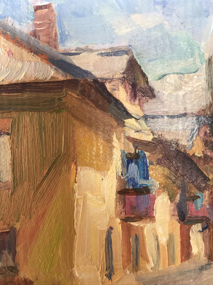 Oil painting City streets Kuzeminsky Nikolay Borisovich