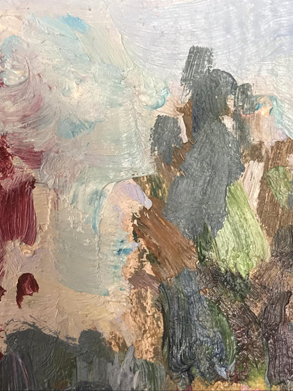 Oil painting City streets Kuzeminsky Nikolay Borisovich