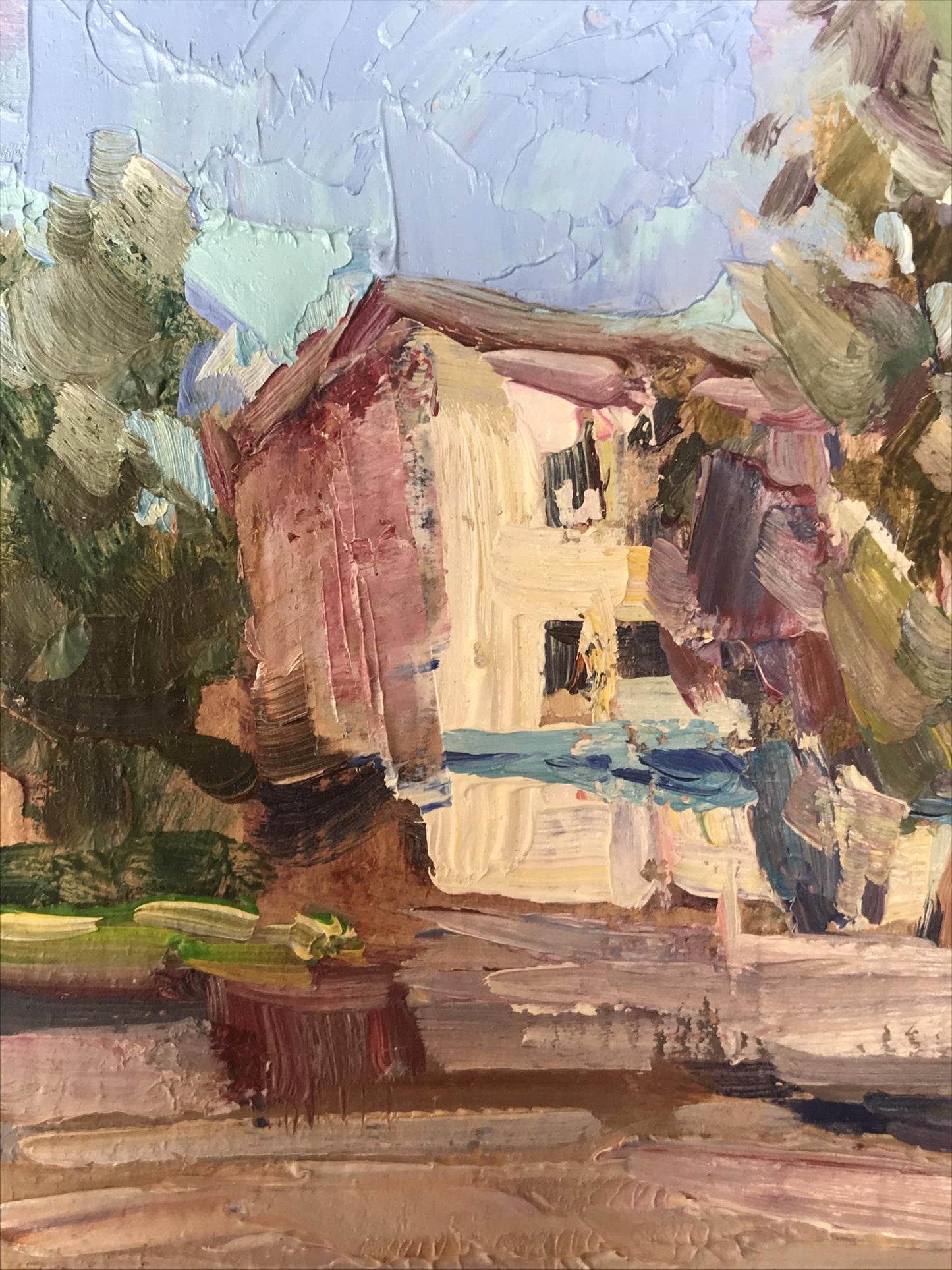 Oil painting Playground Kuzeminsky Nikolay Borisovich