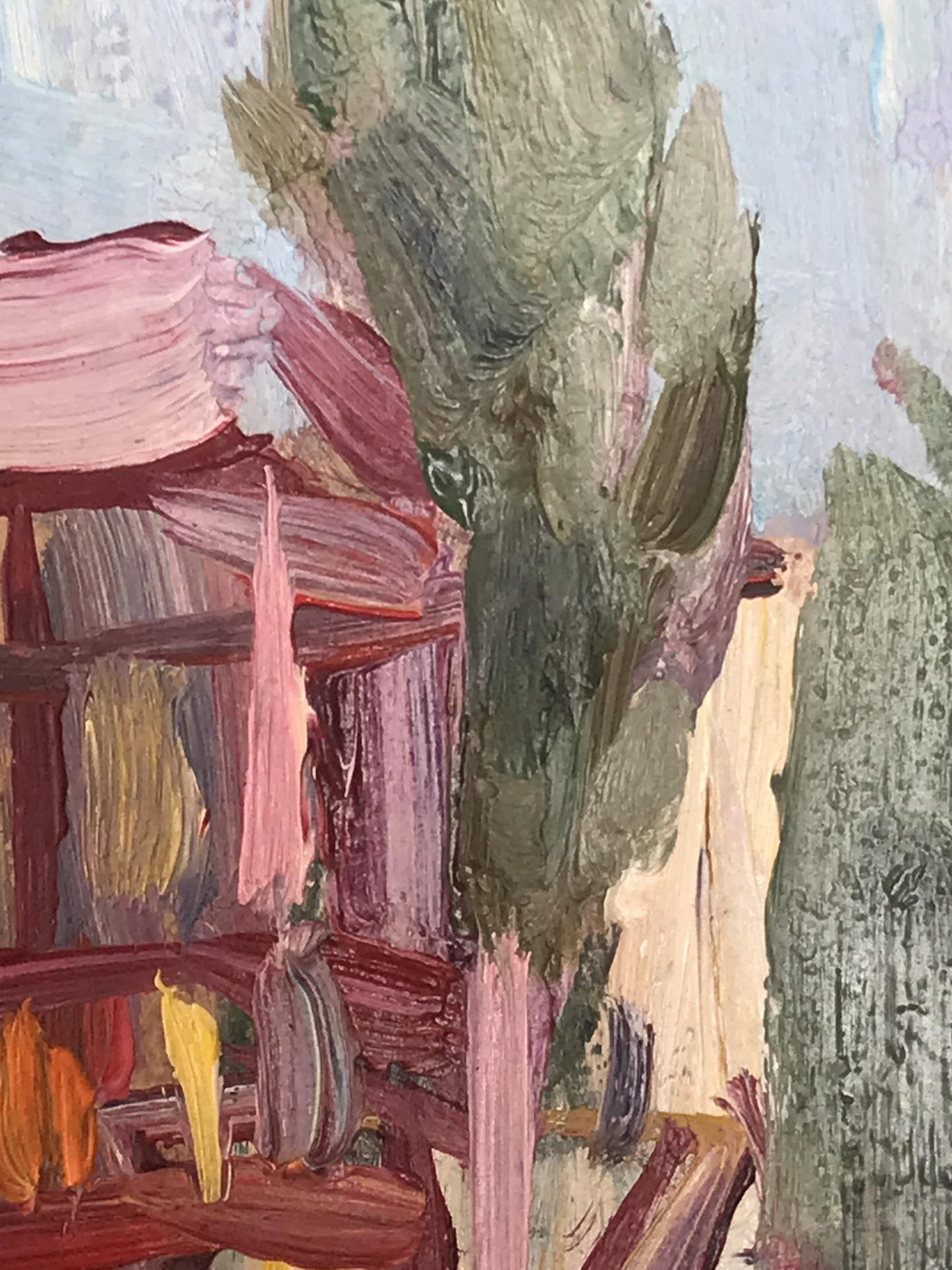 Oil painting Playground Kuzeminsky Nikolay Borisovich