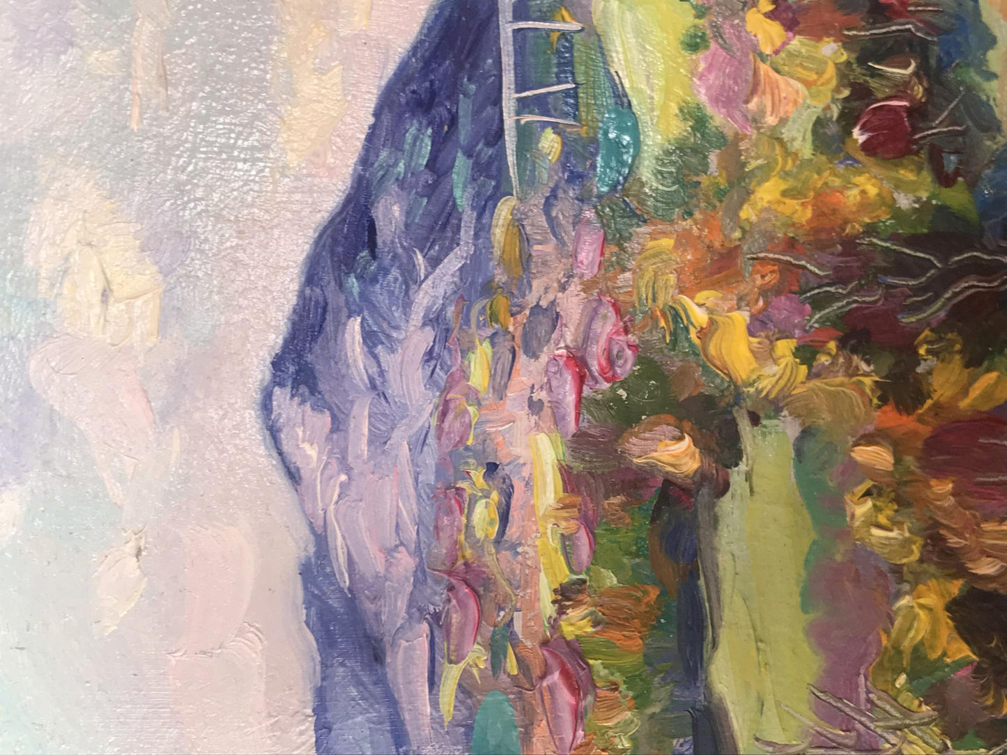 Oil painting Landscapes of Donbass Kuzeminsky Nikolay Borisovich