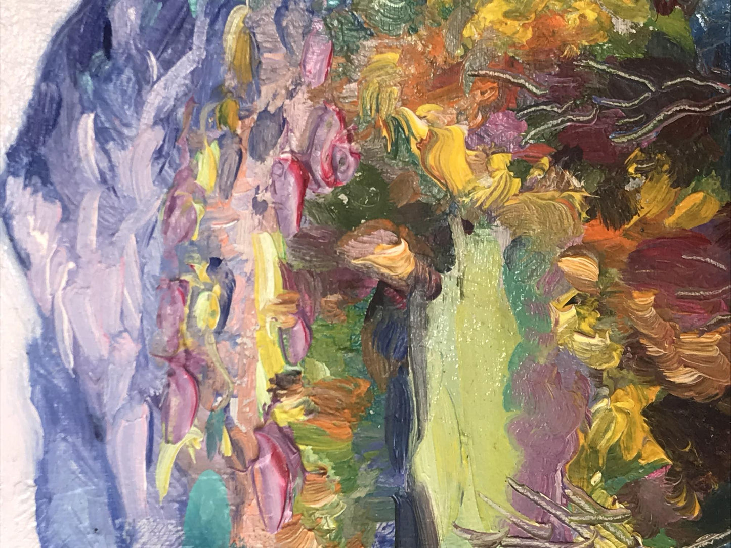 Oil painting Landscapes of Donbass Kuzeminsky Nikolay Borisovich