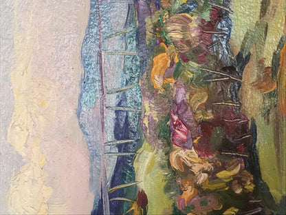 Oil painting Landscapes of Donbass Kuzeminsky Nikolay Borisovich