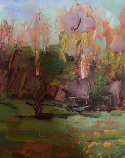 Oil painting Rest at nature Kuzeminsky Nikolay Borisovich