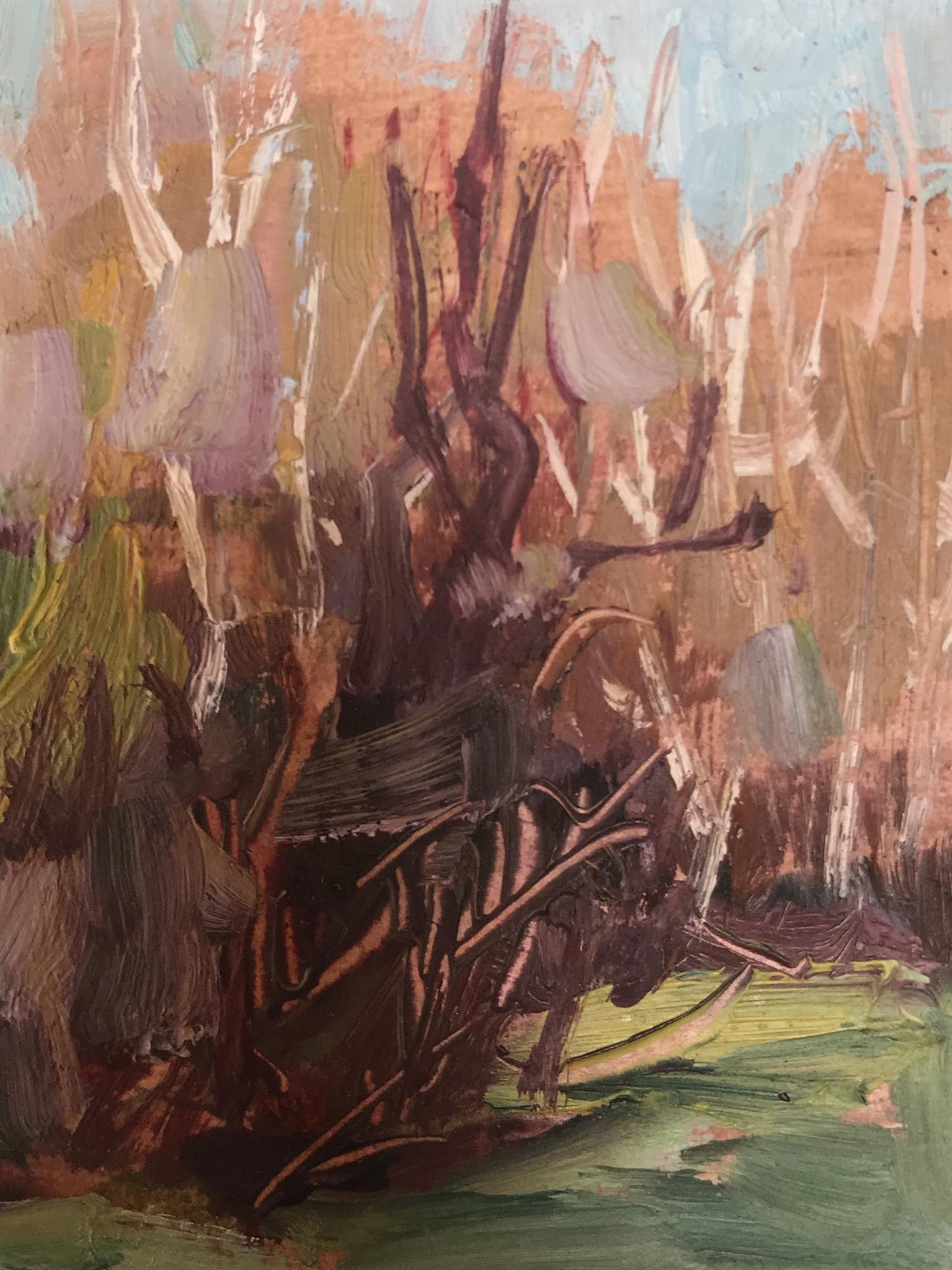 Oil painting Rest at nature Kuzeminsky Nikolay Borisovich