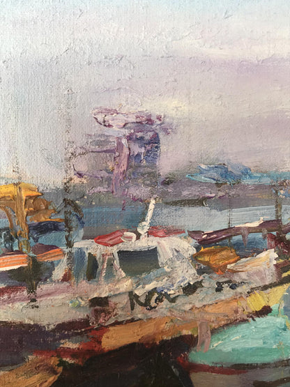 Oil painting Coast in Crimea Kuzeminsky Nikolay Borisovich