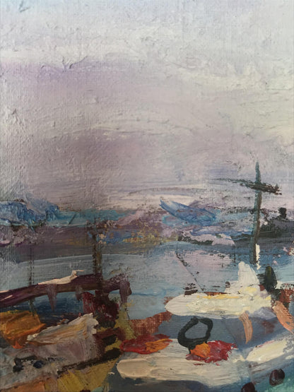 Oil painting Coast in Crimea Kuzeminsky Nikolay Borisovich