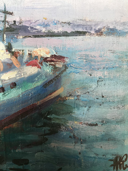 Oil painting Coast in Crimea Kuzeminsky Nikolay Borisovich